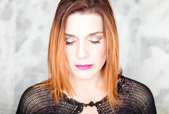 Indoor Female Tile Portrait