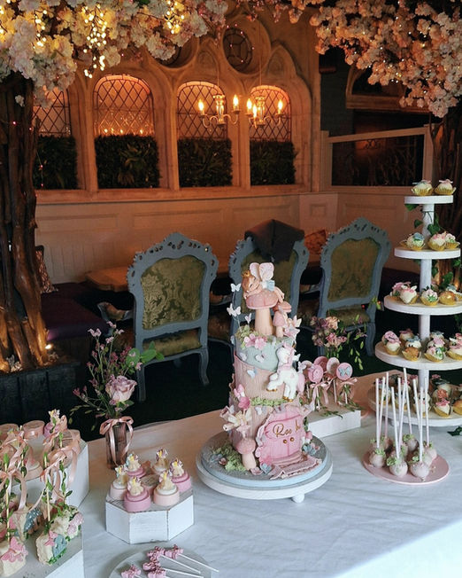 Fairy Dessert table & Cakes