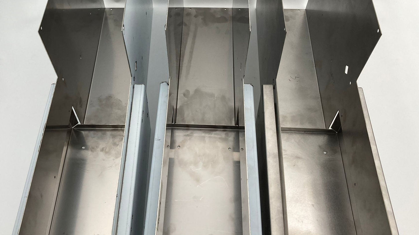 Laser-cutting, Bending (Press brake), Tube fabrication