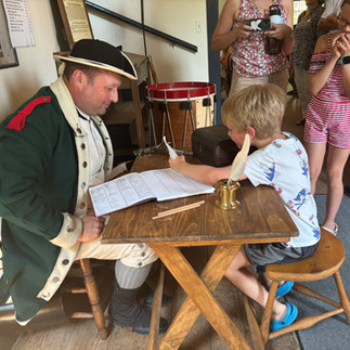 A Continental Marine signs a new recruit