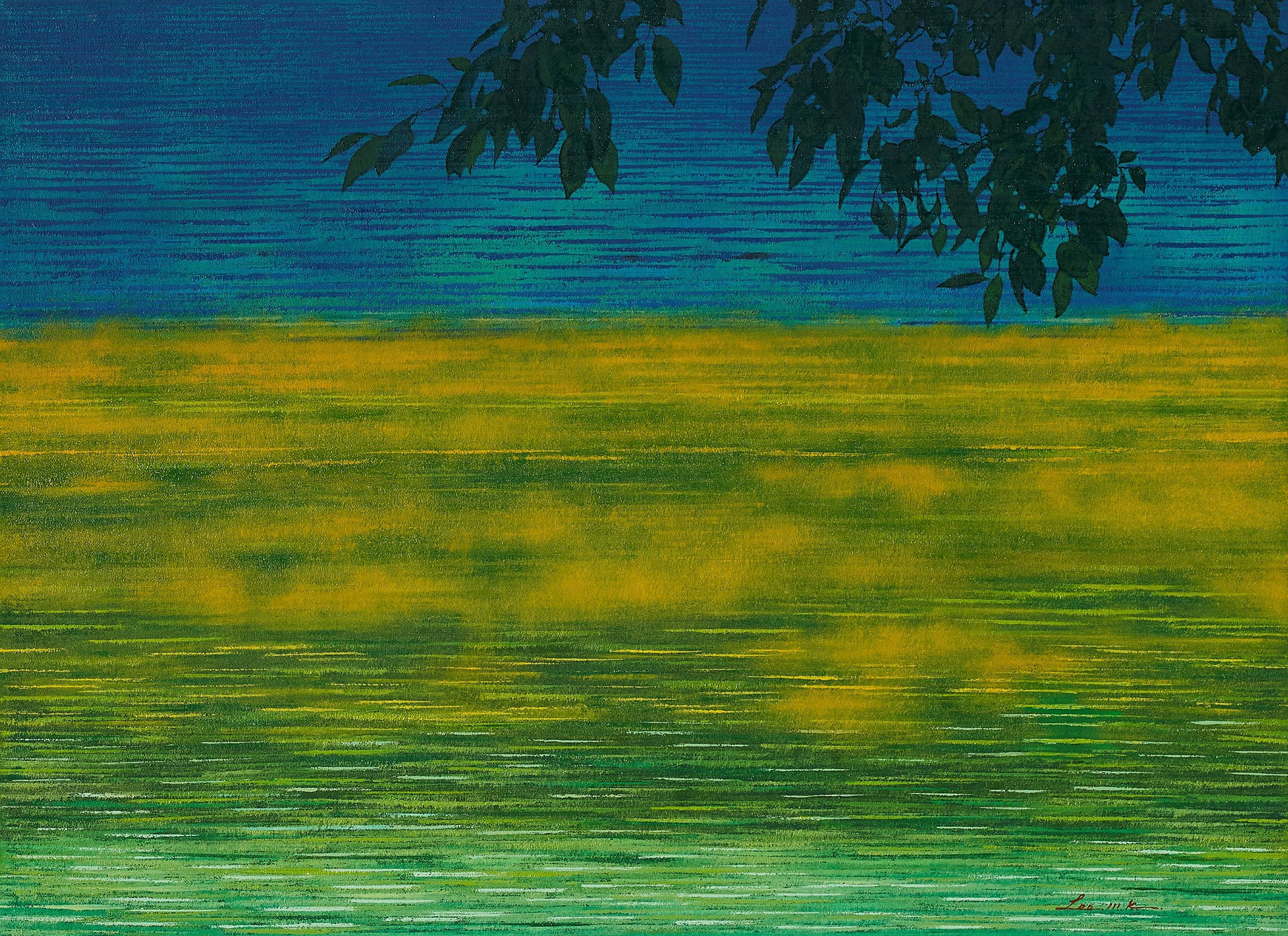 Upo, Tales of Light and Wind, 53.2x72.7cm oil on canvas 2025 