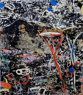 Nakyung C. Lee 李奈卿 Untitled 40x36cm Oil on paper