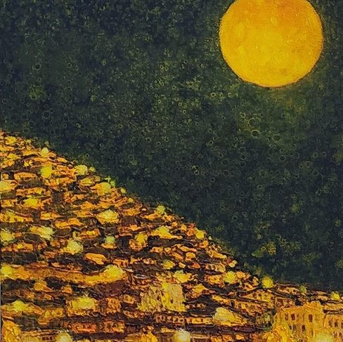 Kapim Lee_Walk through the time 25-47 33.4X 24.2 oil on canvas 2025