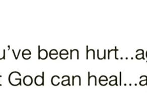 God is a healer.