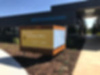 Coreten Steel Directional Sign