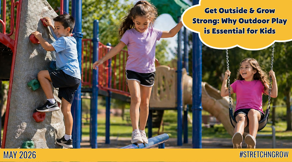Outdoor Play is Essential for Kids!