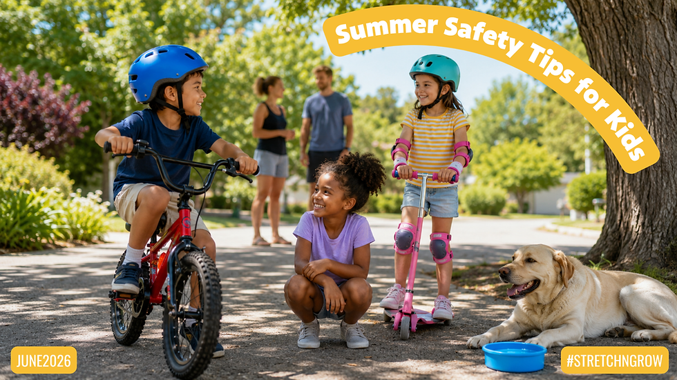 Summer Safety Tips for Kids!