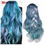 Thumbnail: Wignee Long Synthetic Wig Hair Wavy Wigs Heat Resistant Ombre.