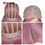 Thumbnail: Wignee Pink Hair Synthetic Wig Long Wavy Wigs Heat Resistant For Women 