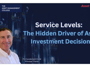 Service Levels: The Hidden Driver of Asset Investment Decisions