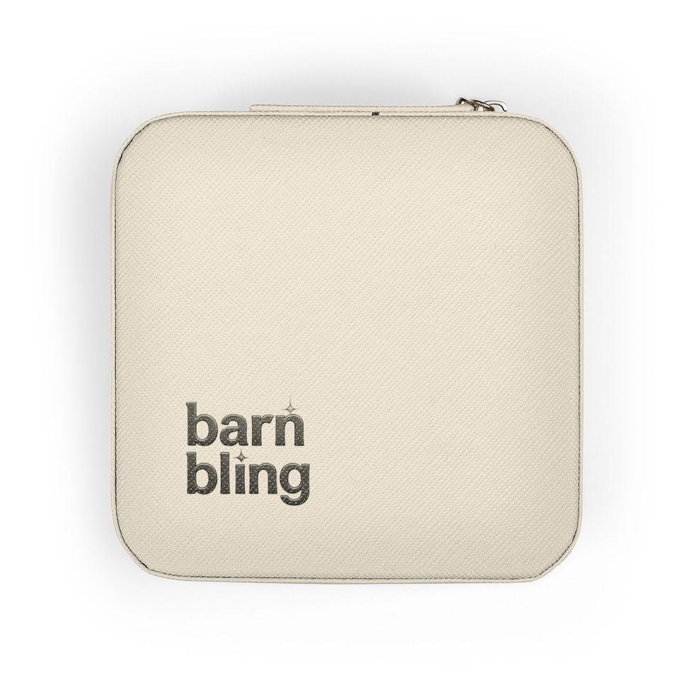 Thumbnail: Barn Bling - Compact Velvet Jewelry Travel Case