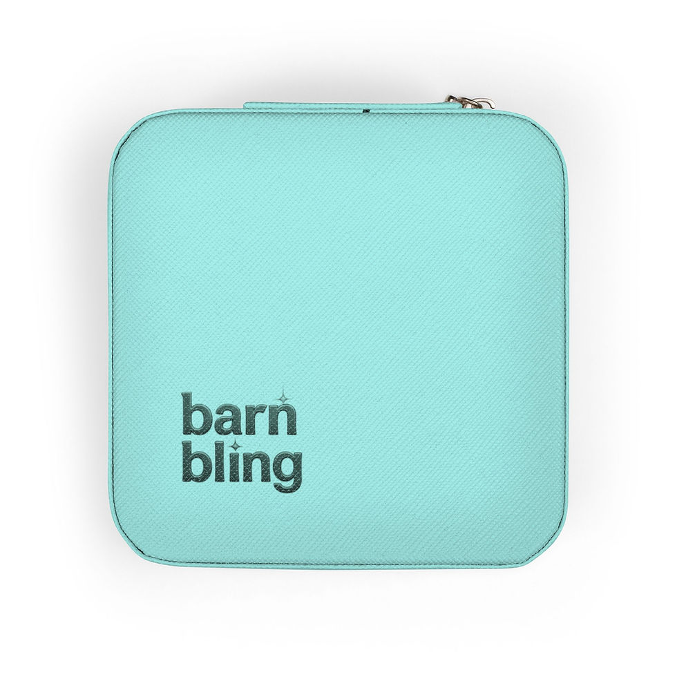 Thumbnail: Barn Bling - Compact Velvet Jewelry Travel Case