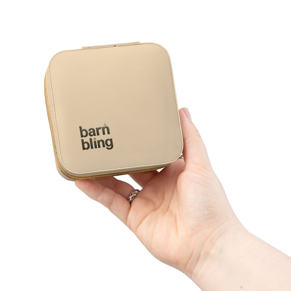 Thumbnail: Barn Bling - Compact Velvet Jewelry Travel Case