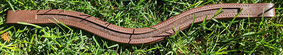 Thumbnail: Swarovski Hexagon Spike Bead Horse Browband