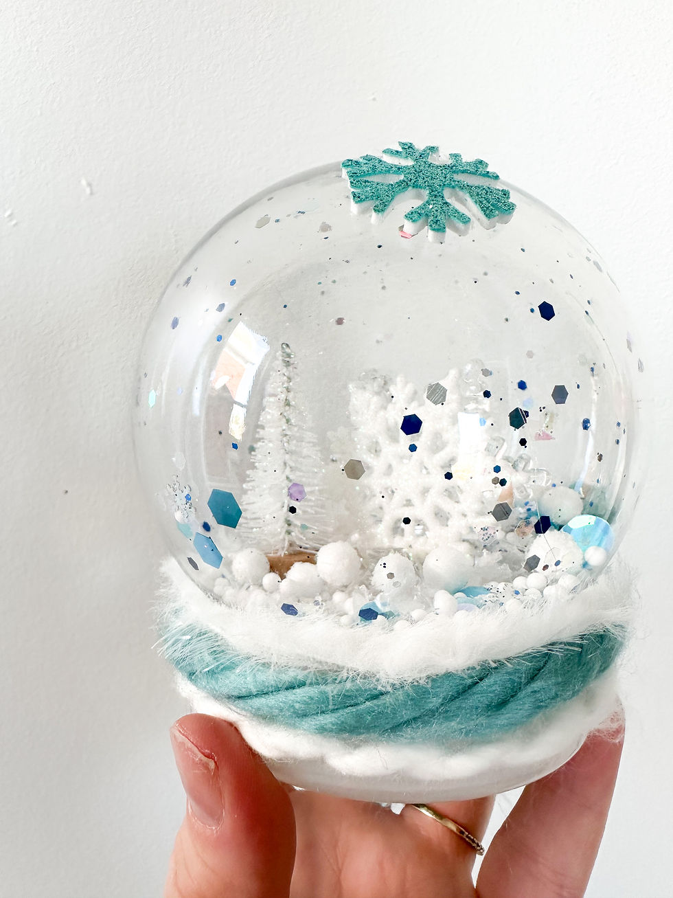 DIY Winter Wonderland Snowglobe Craft Kit