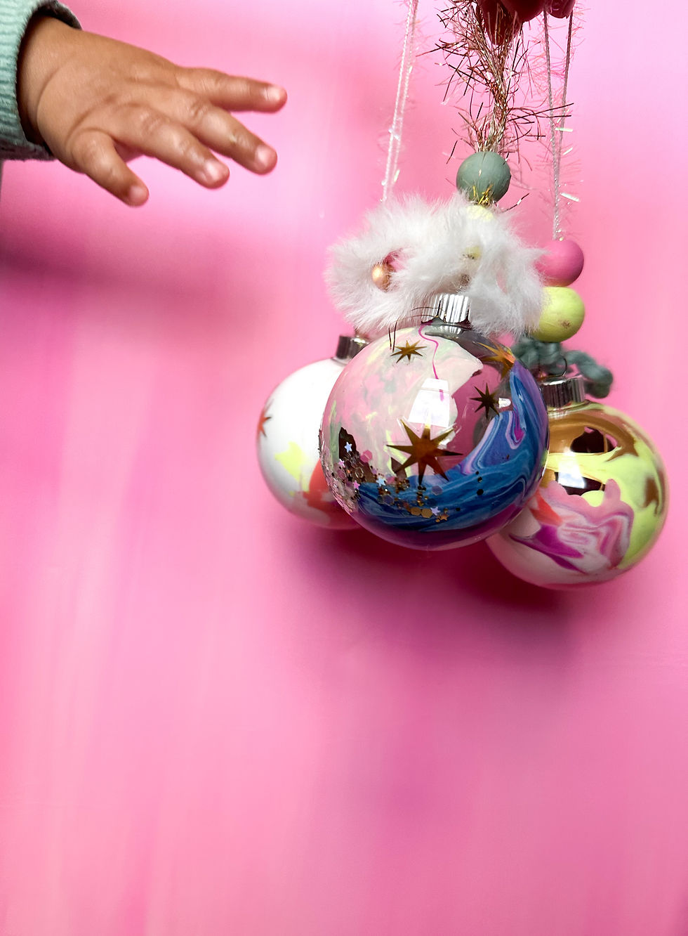 Thumbnail: DIY Paint + Shake Christmas Ornament Craft Kit