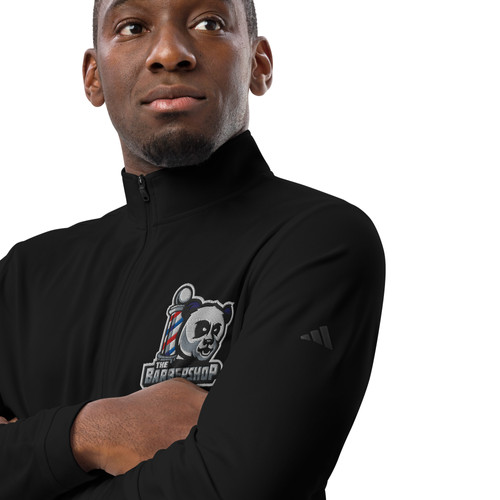 Barbershop Adidas Quarter zip pullover | The Barbershop Clothing