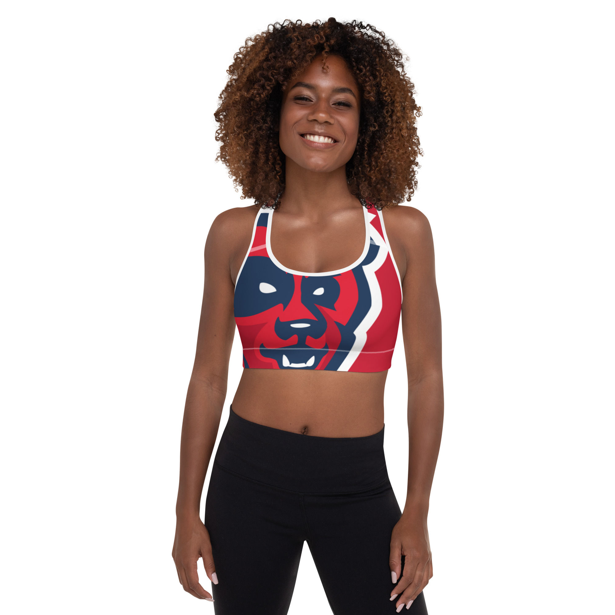The Barbershop Padded Sports Bra