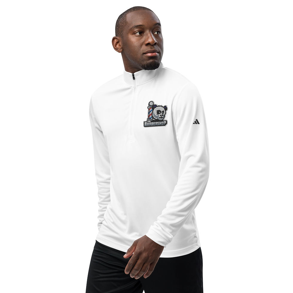 Thumbnail: Barbershop Adidas Quarter zip pullover