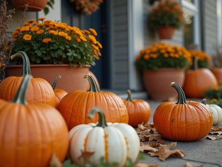 Transform your Porch with Pumpkins!