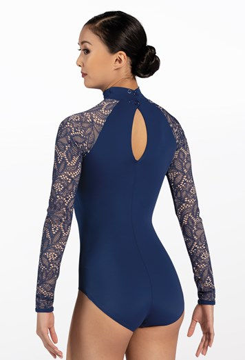 Thumbnail: Lace Maroon Leotard