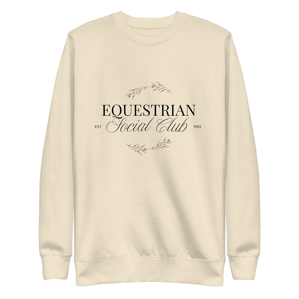 Thumbnail: Equestrian Social Club Crewneck