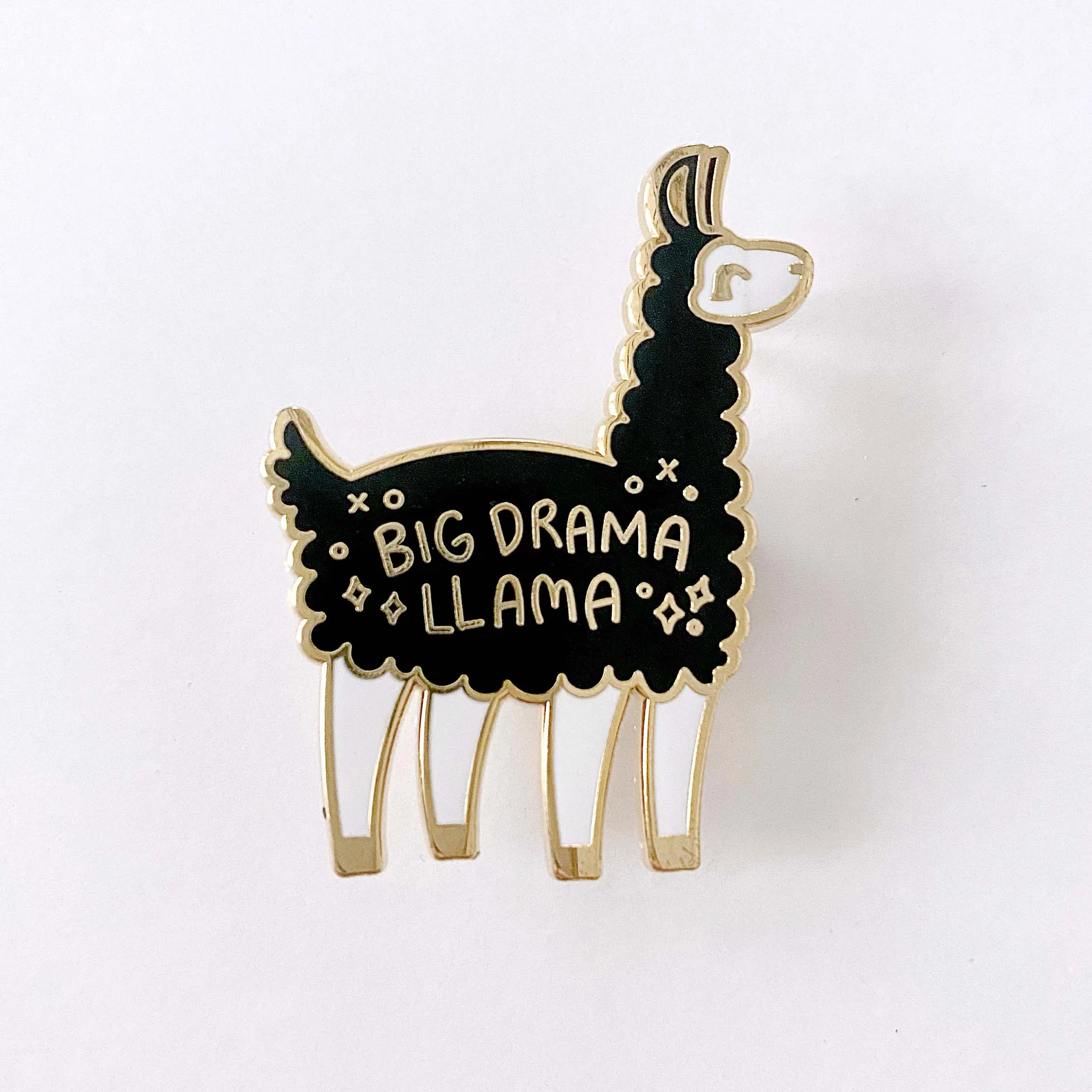 Big Drama Llama Pin
