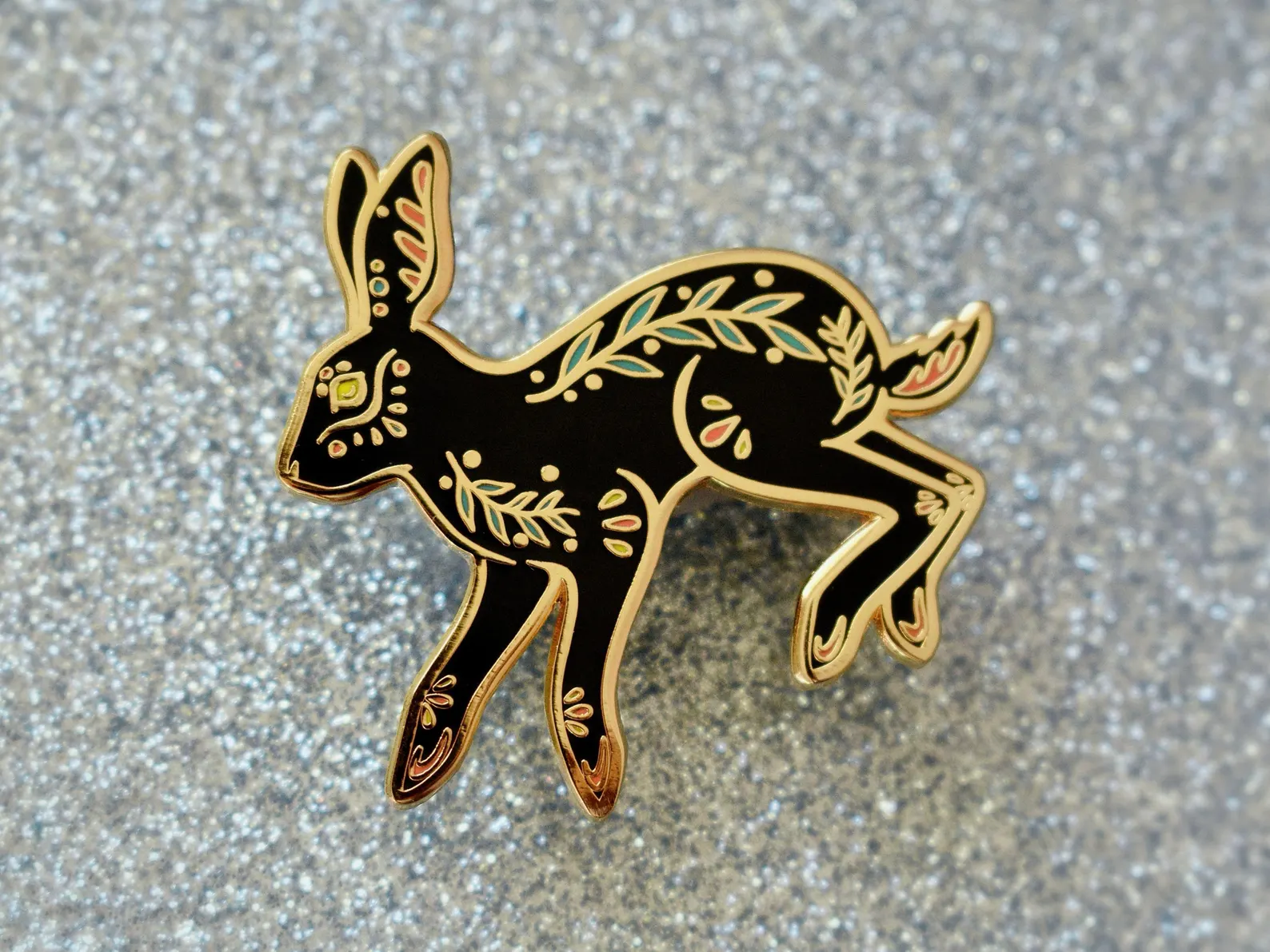 Beautiful Rabbit Enamel Pin