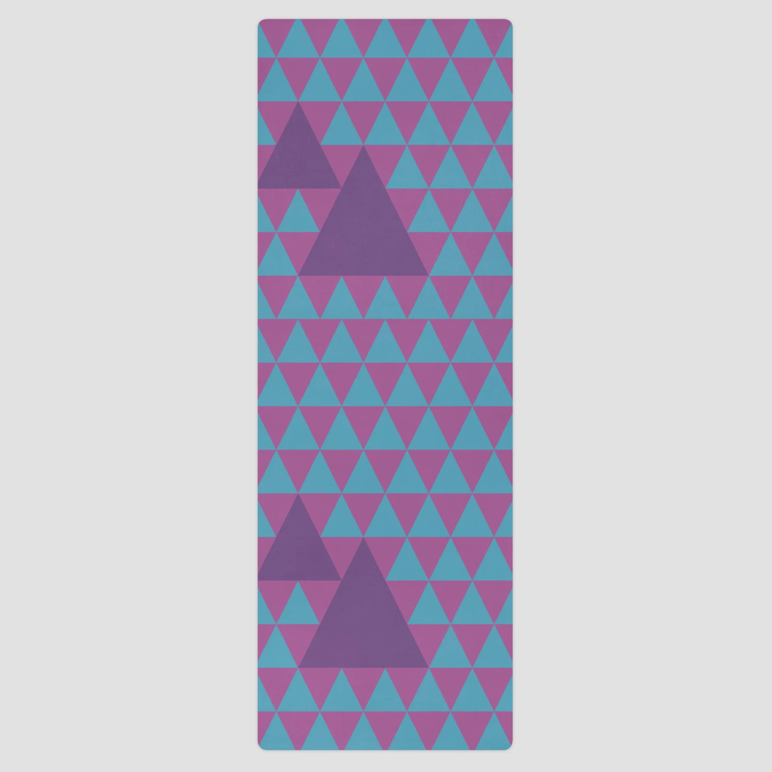 Triangular Pattern Yoga Mat