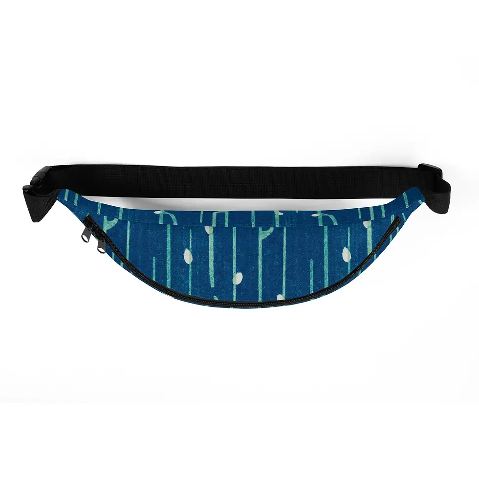 Thumbnail: Sebastian & Clementine Blue Shima-Shima Fanny Pack