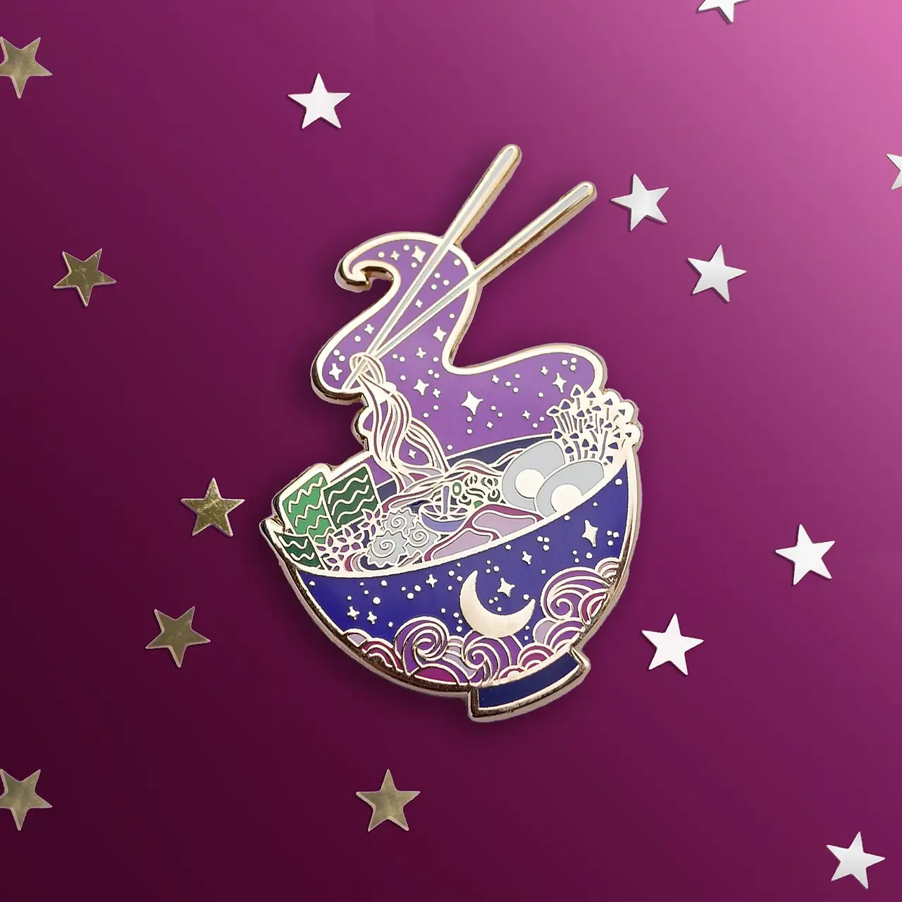 Enchanting Ramen Enamel Pin