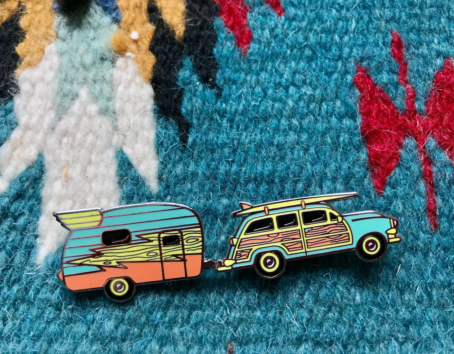 Road Trip Enamel Pin