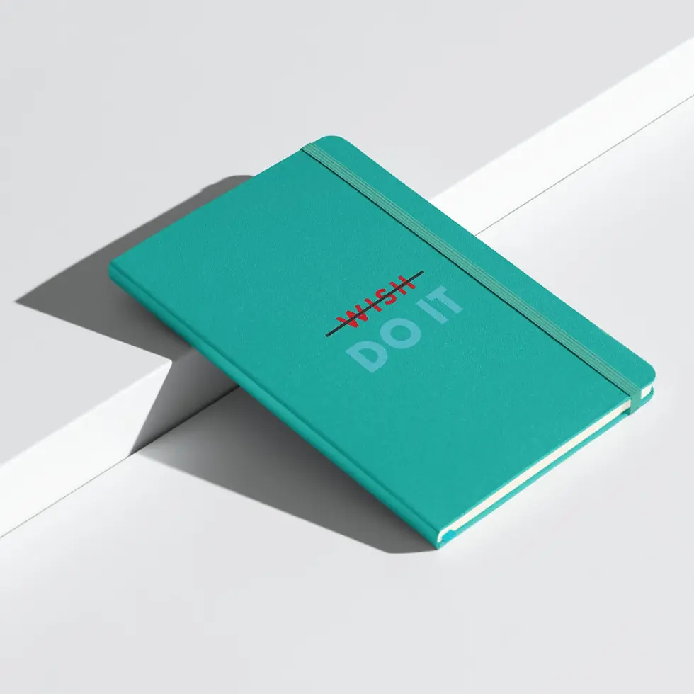 Thumbnail: Wish Do It Journal: Hardcover Lined Notebook