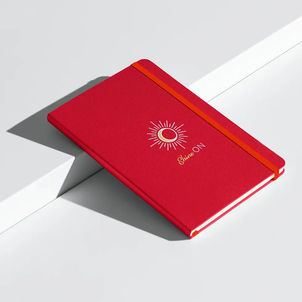 Thumbnail: Shine On Journal: Hardcover Lined Notebook