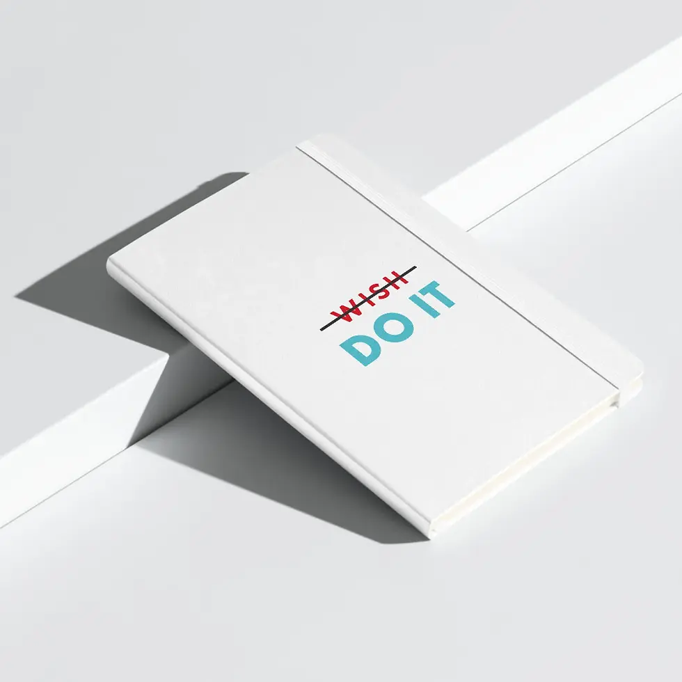 Thumbnail: Wish Do It Journal: Hardcover Lined Notebook