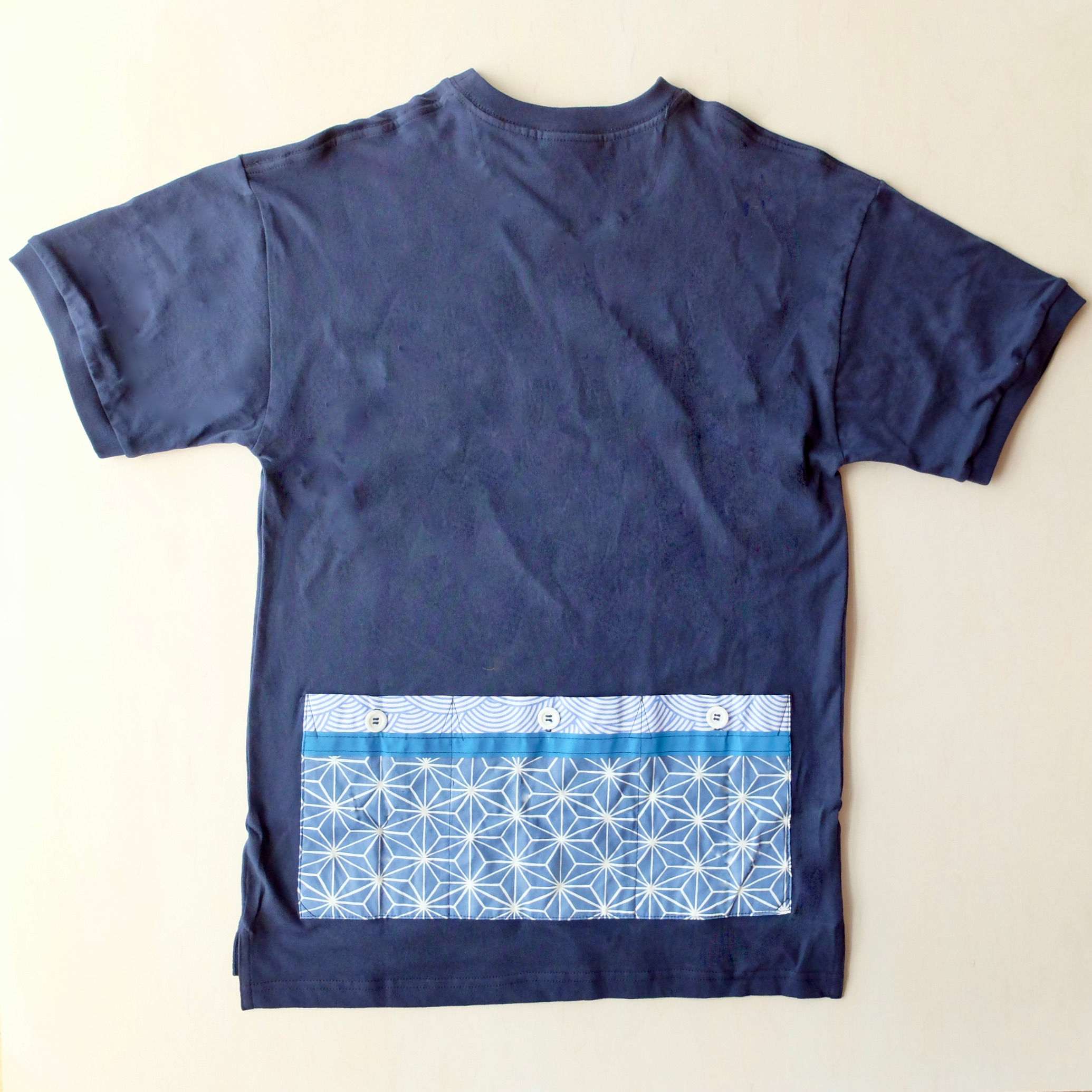 Mens 3 pocket T - "Hemp Leaf"