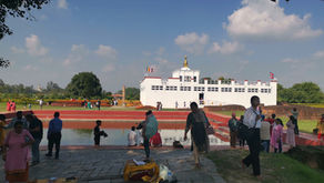 Lumbini, lieu sacré de la naissance de Bouddha