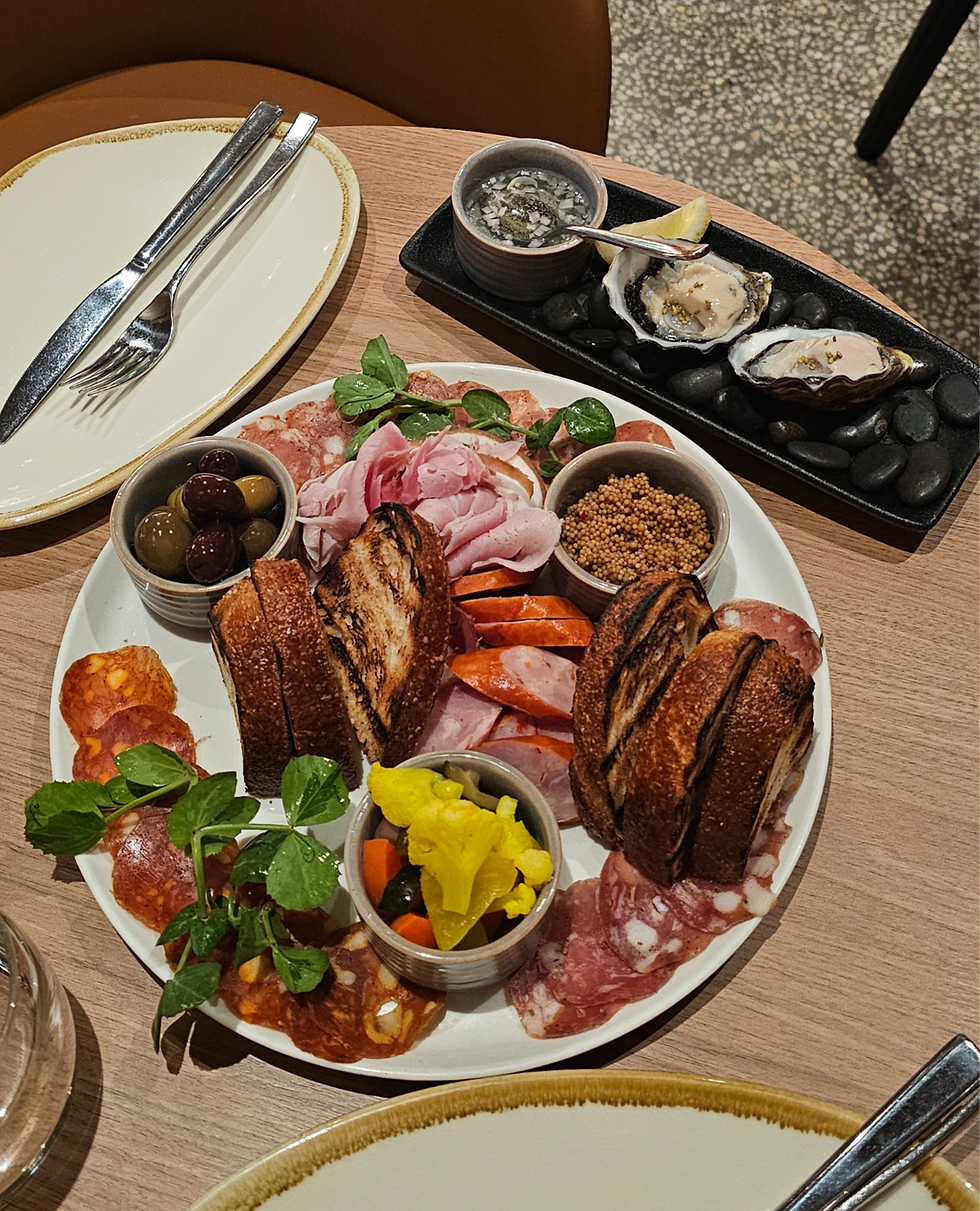 Our very hearty platter