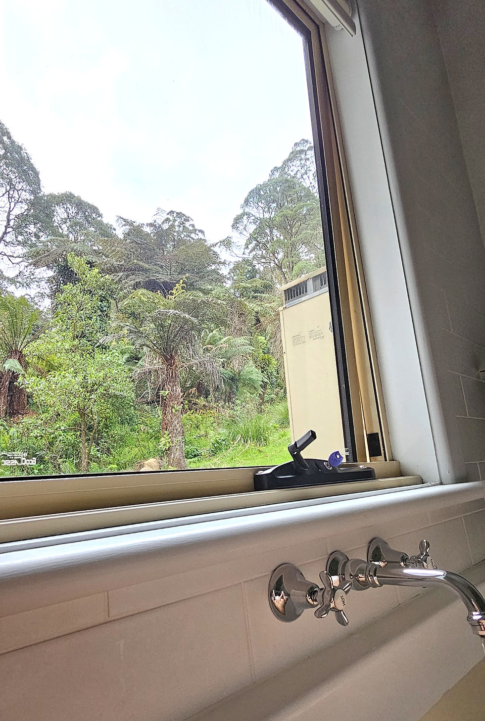 The Gorgeous Private View from the Bathroom