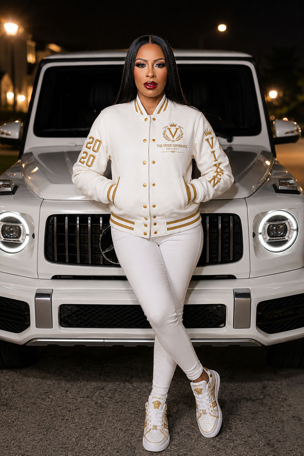 Thumbnail: The Vixen Society Legacy Varsity Jacket