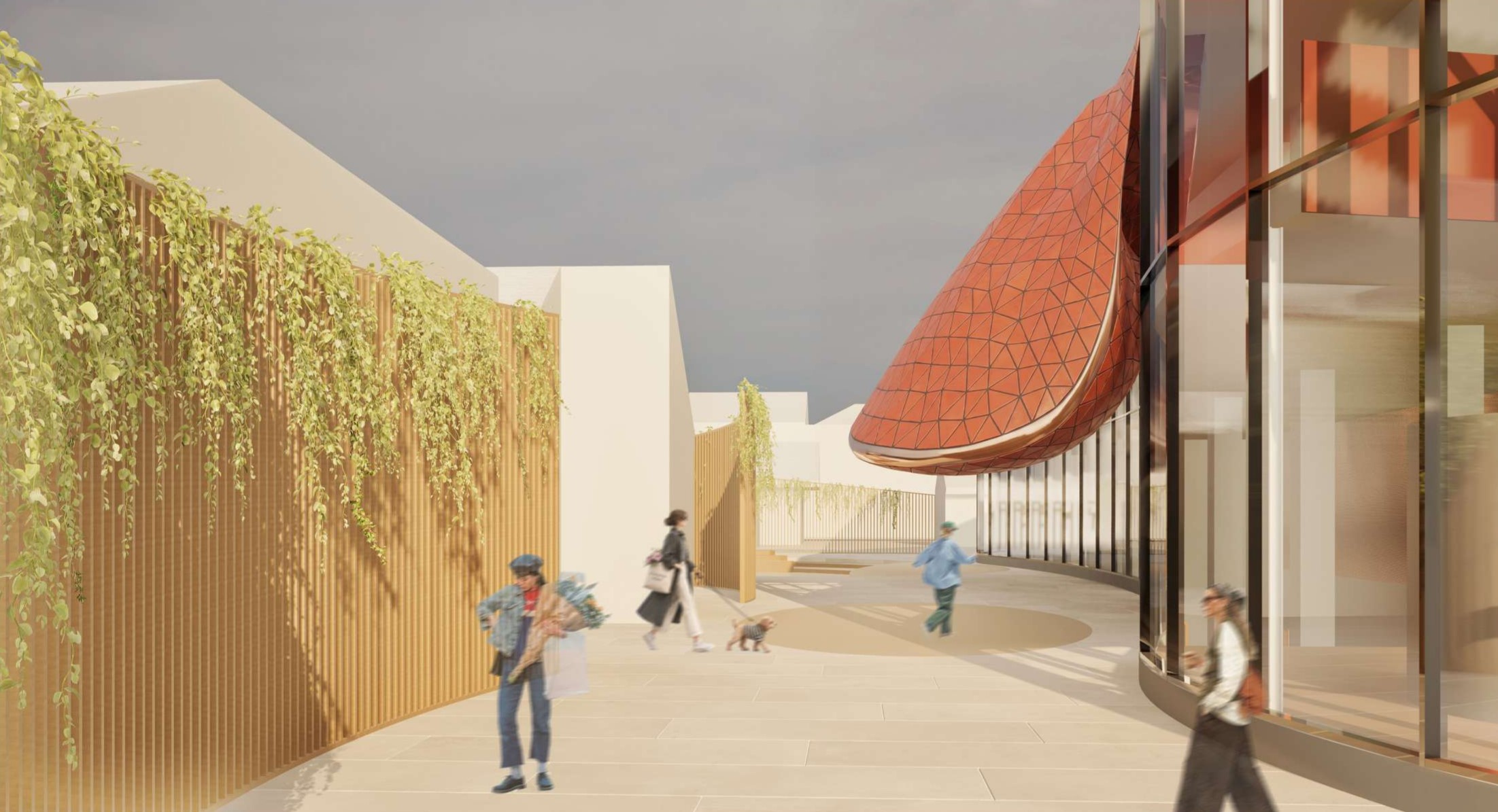 Rear render of the National Philharmonic