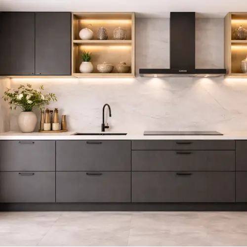 Miniatura: Melamina Grafito 15mm Arauco