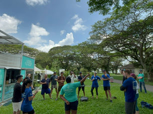 Durian Buffet & Ocean Clean Up by the Beach!