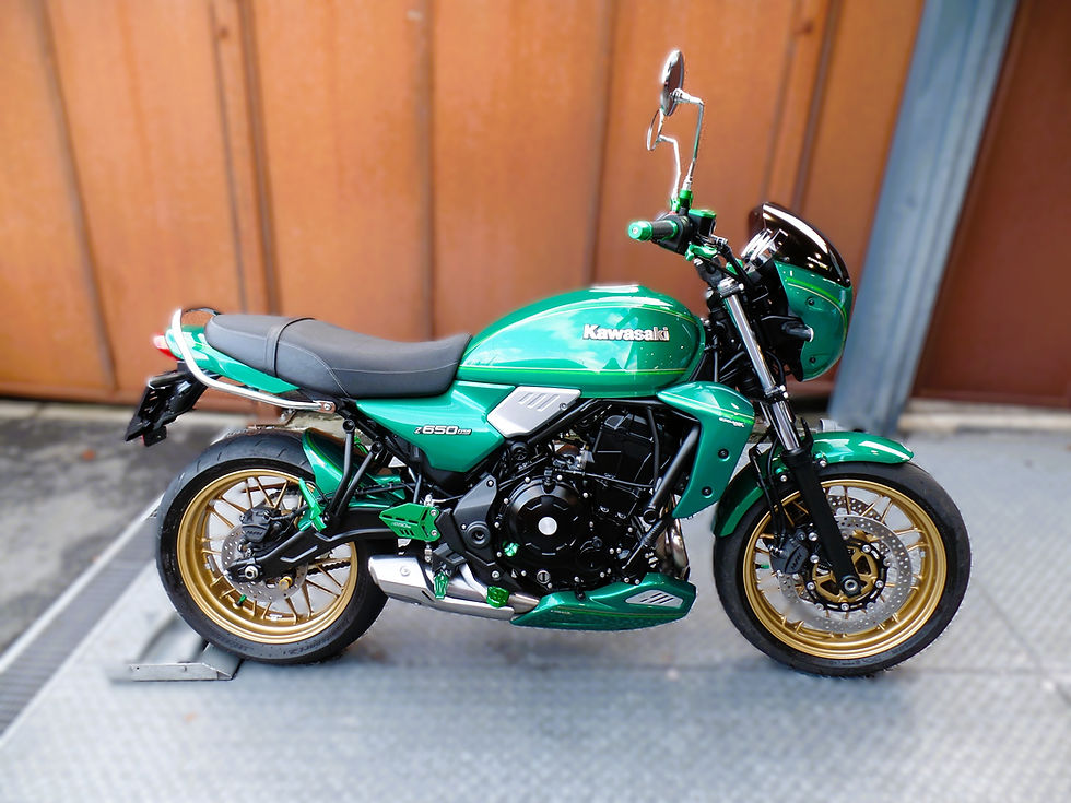 kawasaki z650rs abs 2023 4350km garantie 1.2.3ans