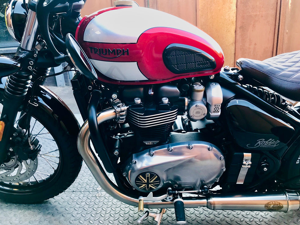 Miniature : VENDUE triumph scrambler 1200cm3 revisité par jhbmotos