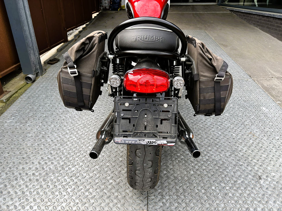 Miniature : Triumph bonneville 1200cm3 Bud Ekins 09/2020 9812km gar 1,2,3ans JHB