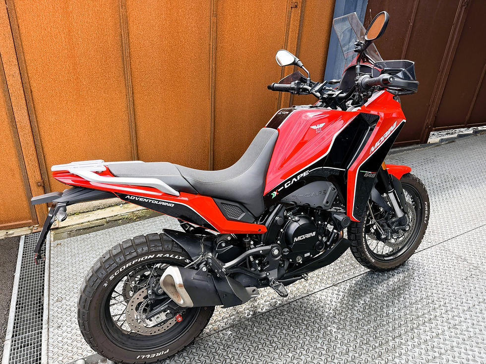 Miniature : Vendue moto morini 650cm³ x-cape abs 2024 1er proprio garantie 1.2.3ans