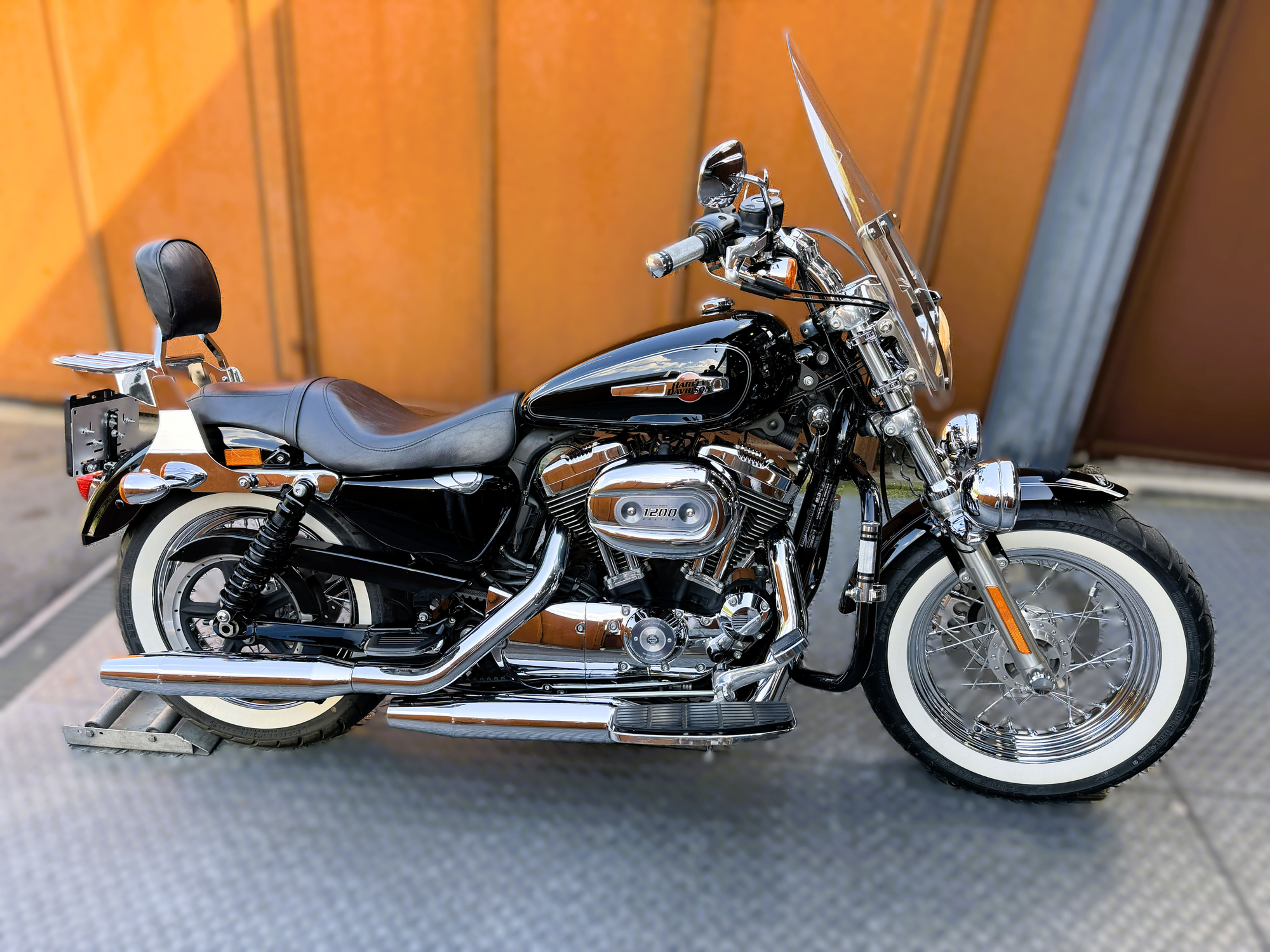 vendue HD sportster 1200cm³ 2011 état neuf garantie 1.2.3 ans