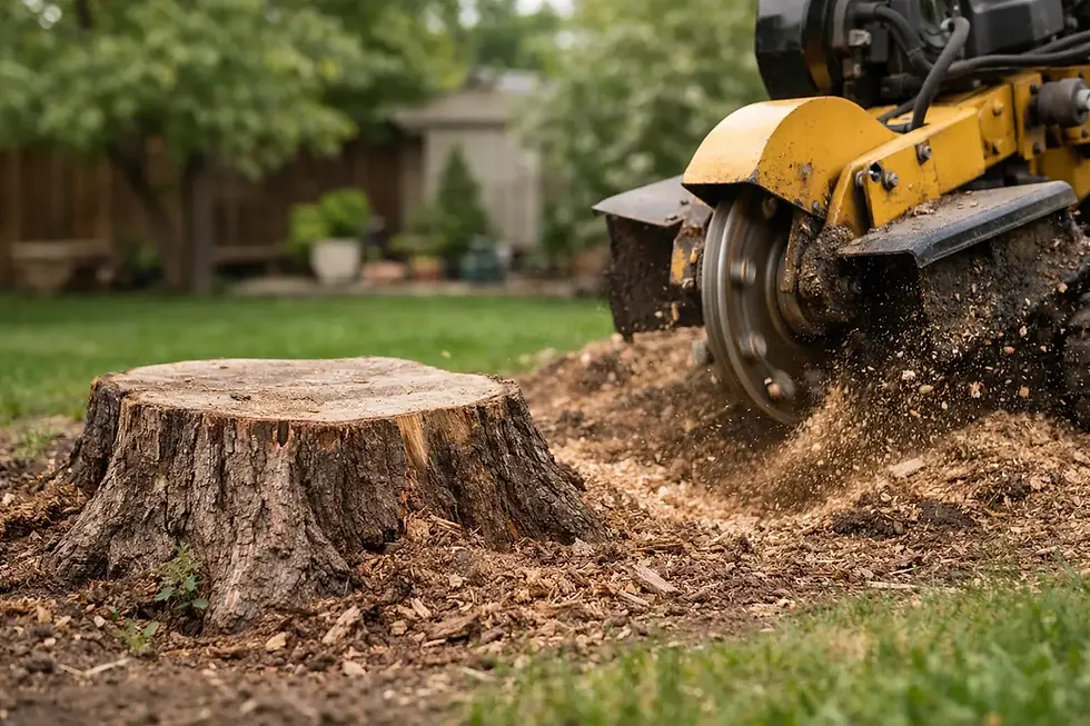 7 Clear Signs a Stump Needs Grinding Now