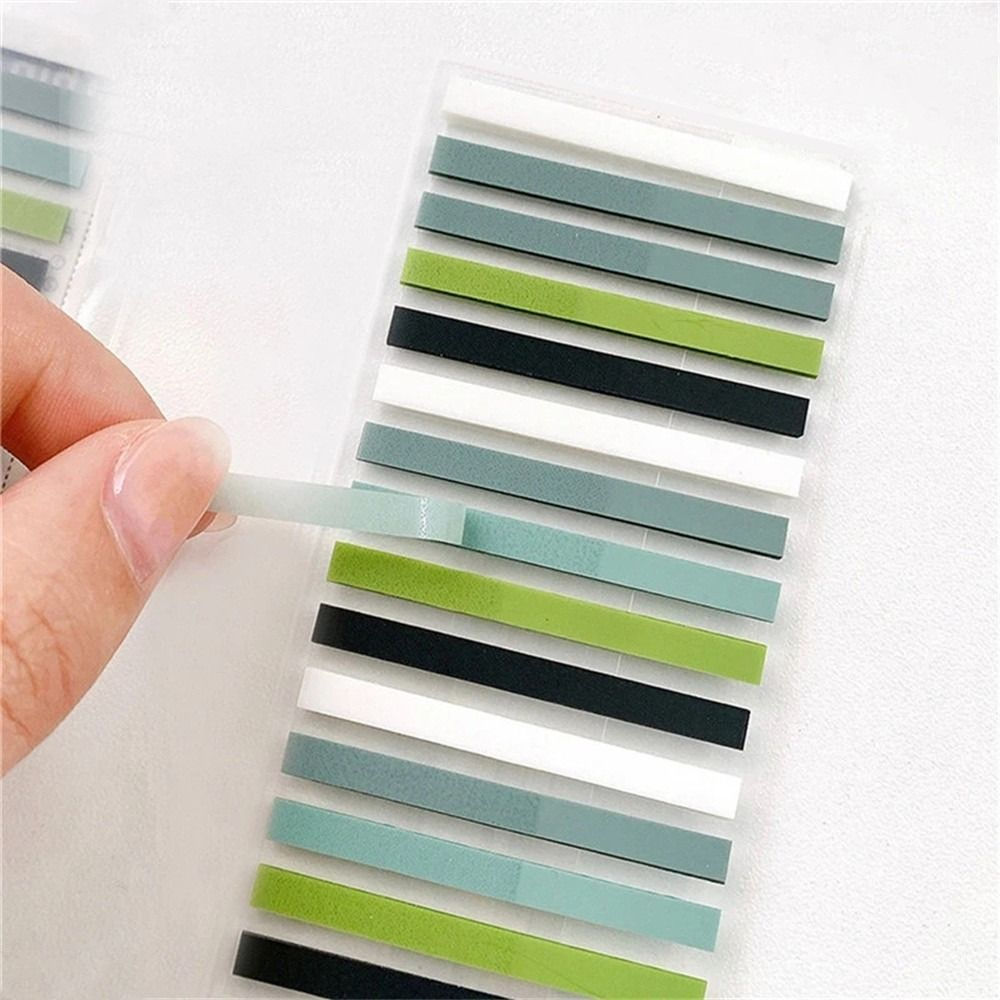 Transparent Study Annotation Tabs – 200-Sheet Color Coding Page Markers